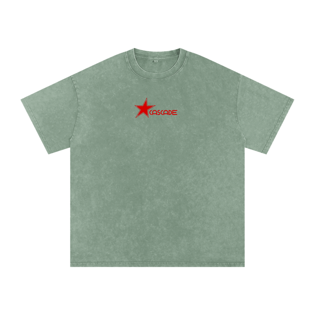 Washed Oversized Cascade Soda Can T-Shirt