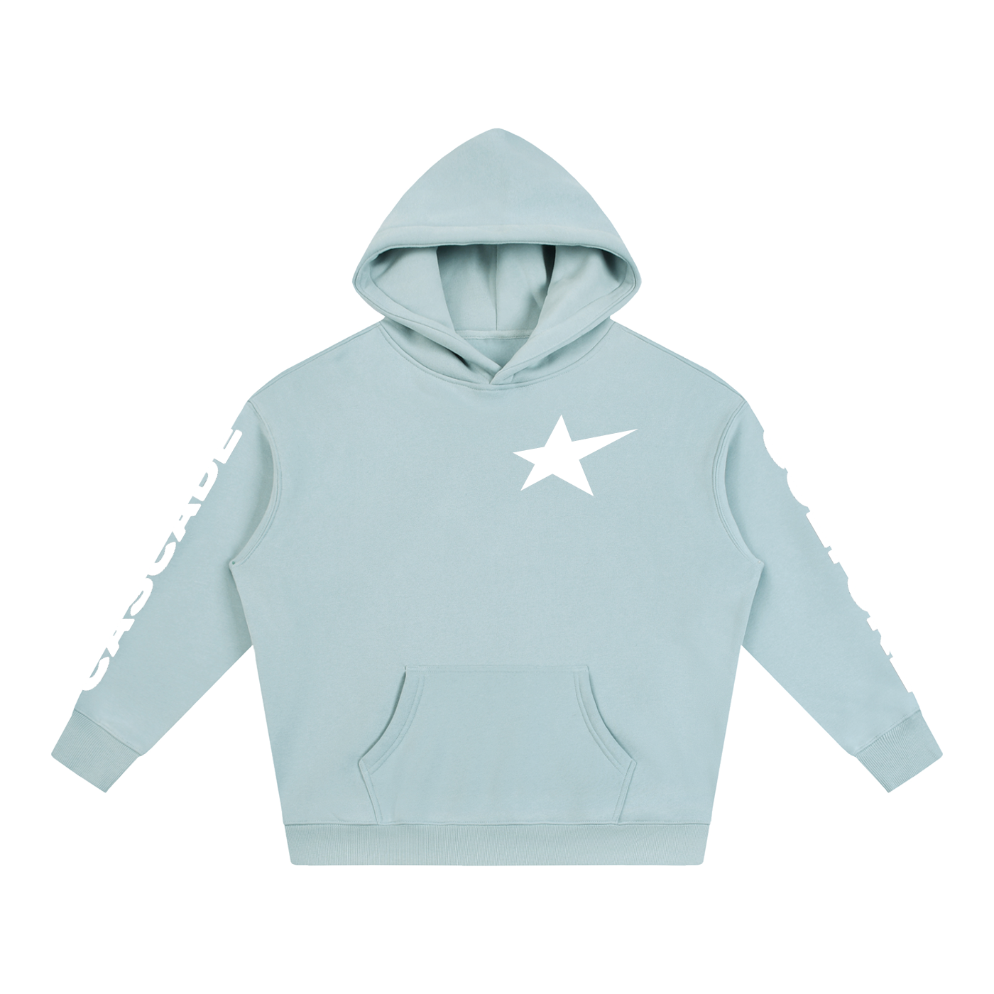 Cascade Culture Star Oversize Fleeced Hoodie