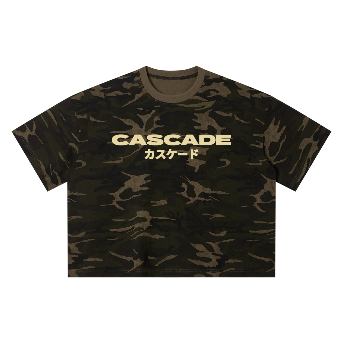 Unisex Camo Boxy T-Shirt