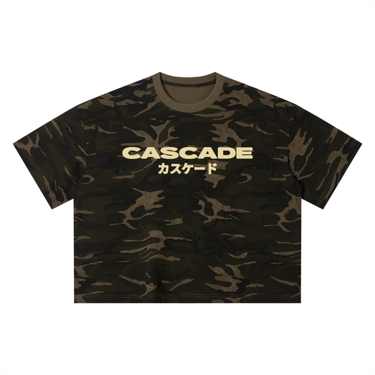 Unisex Camo Boxy T-Shirt