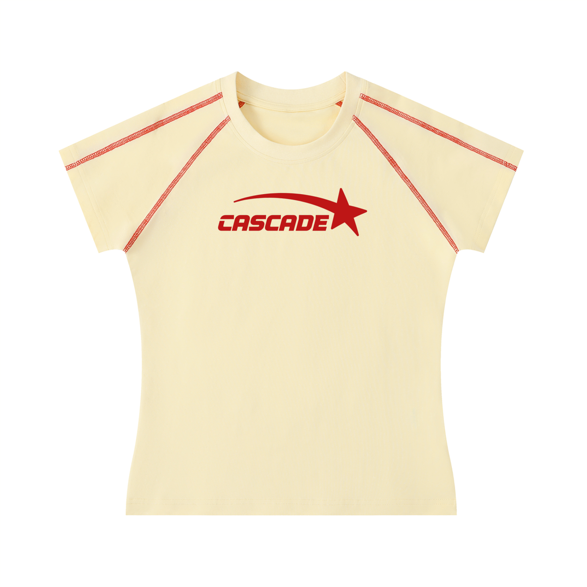 Women's Stitch Raglan Cascade T-Shirt