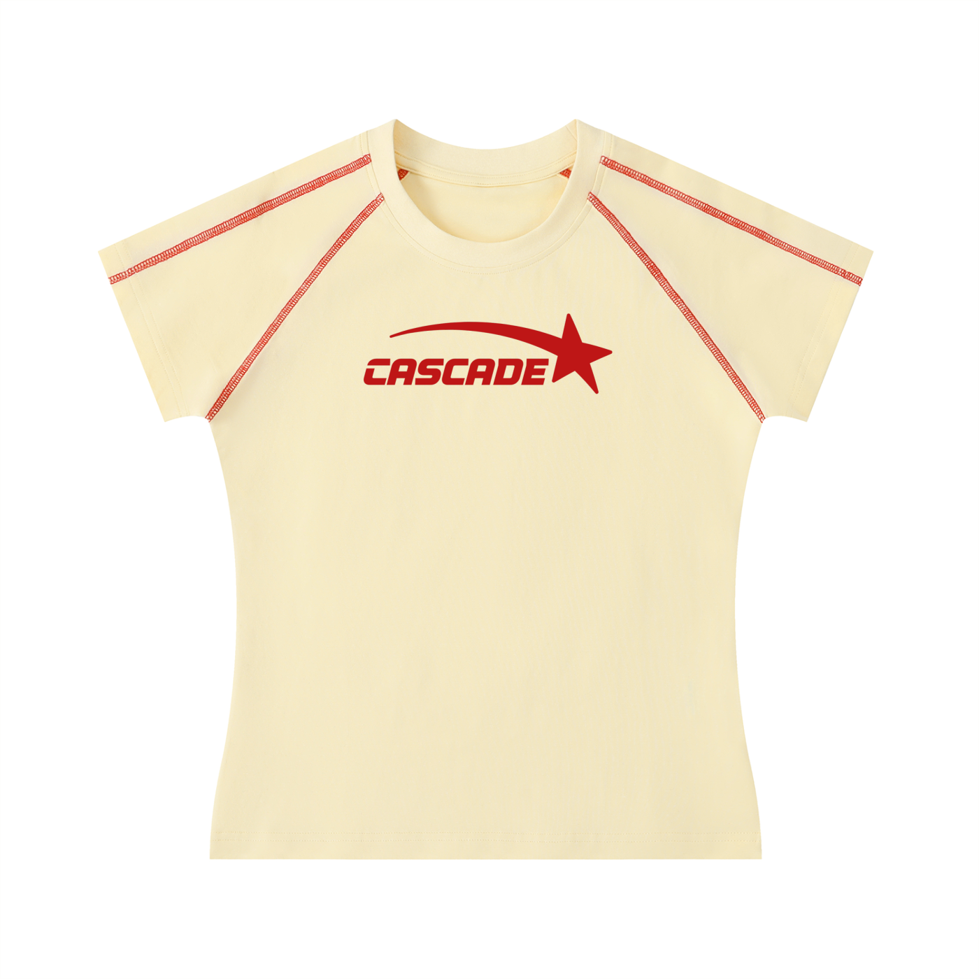 Women's Stitch Raglan Cascade T-Shirt