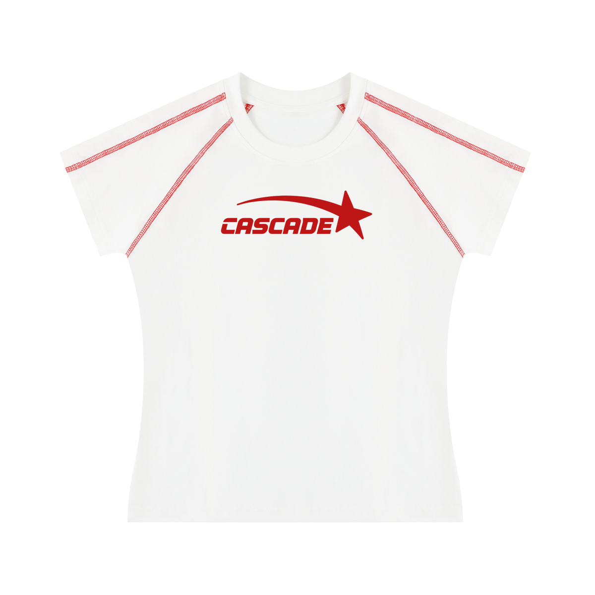 Women's Stitch Raglan Cascade T-Shirt
