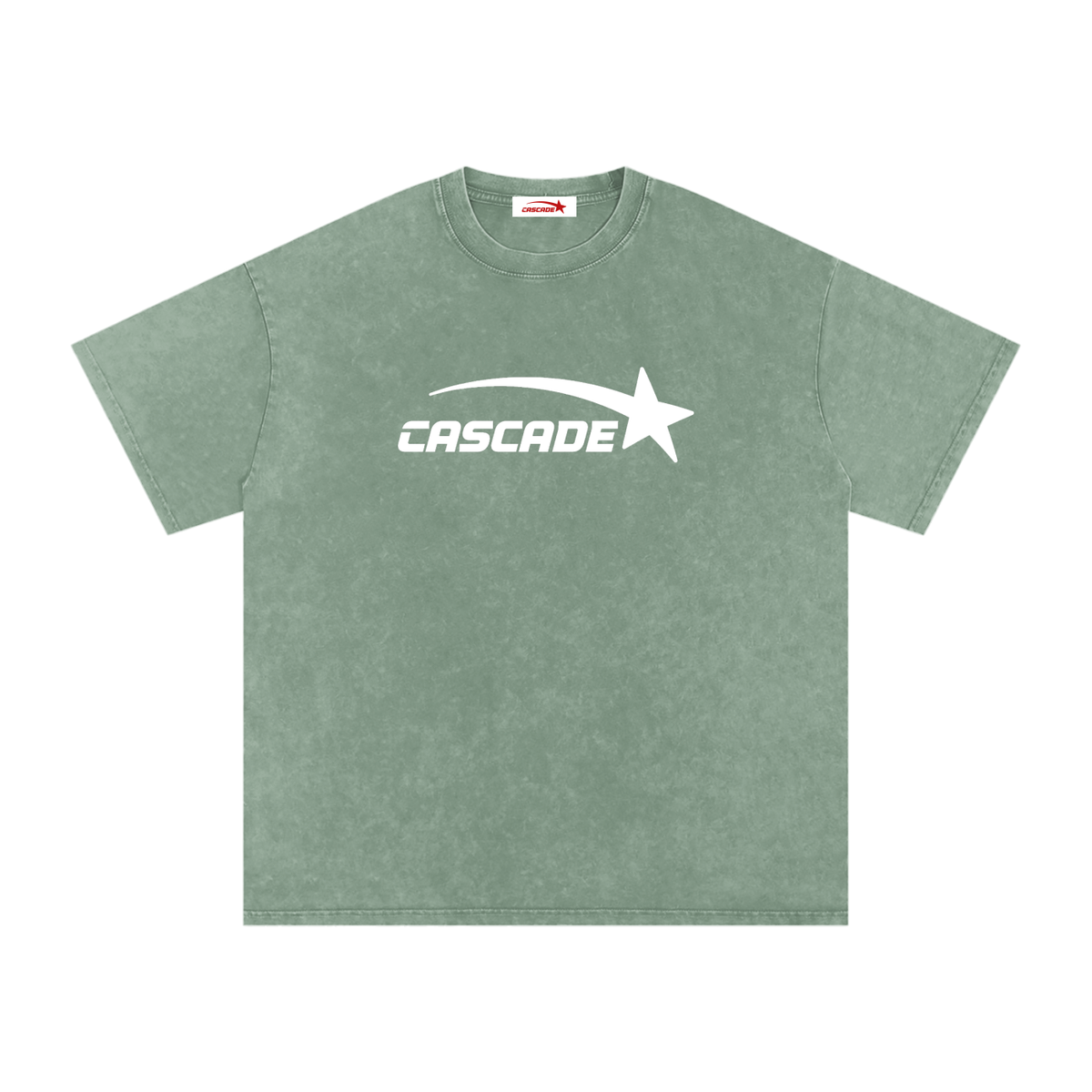 Snow Washed Cascade Logo Tee