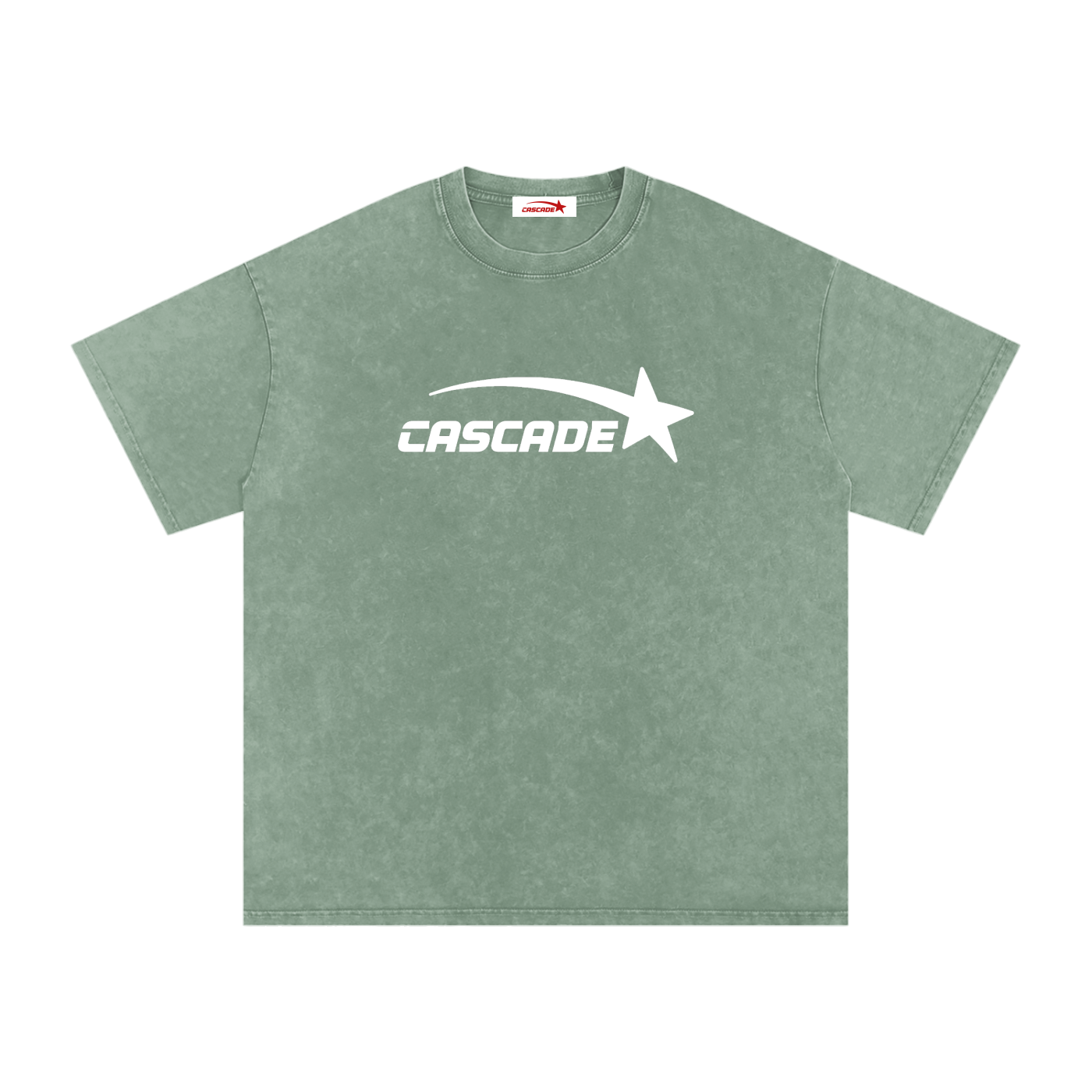 Snow Washed Cascade Logo Tee