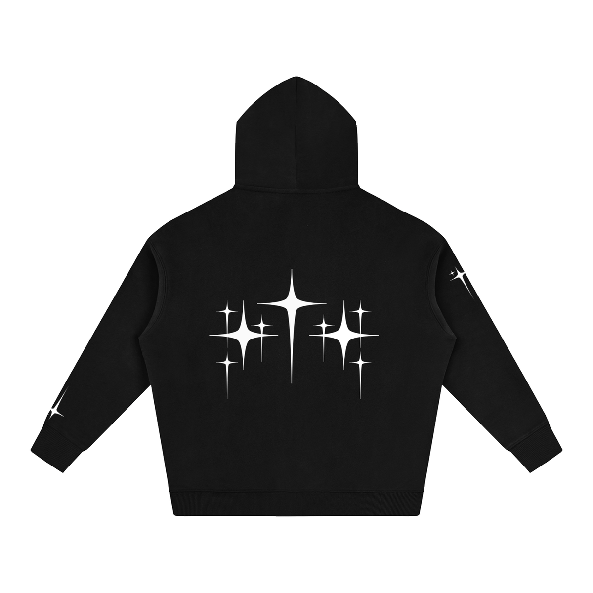 Cryptic Cross Oversized Hoodie