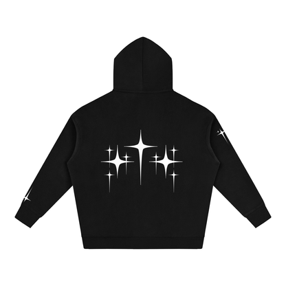 Cryptic Cross Oversized Hoodie