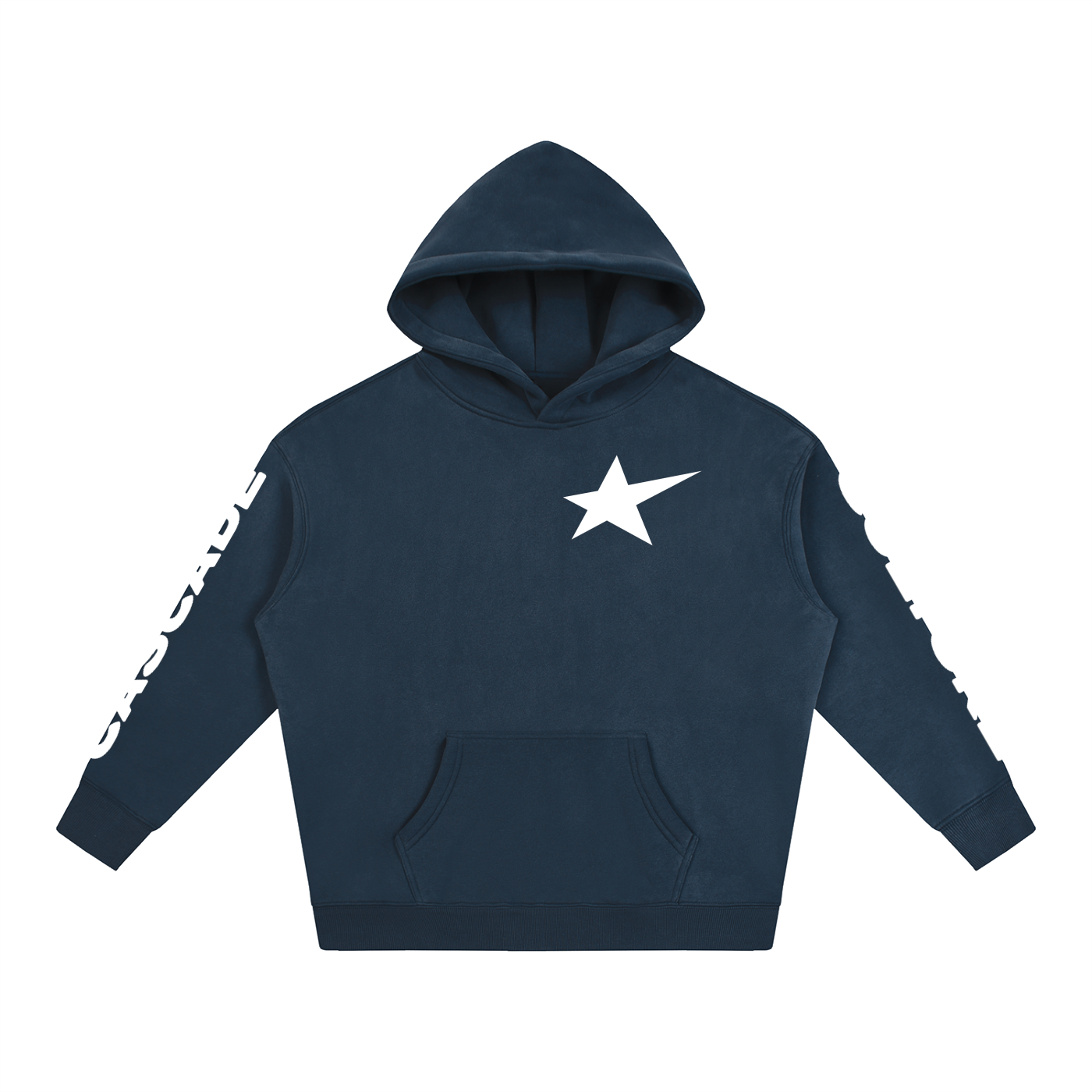Cascade Culture Star Oversize Fleeced Hoodie