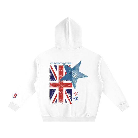 Oversize Cascade UK Fleeced Hoodie
