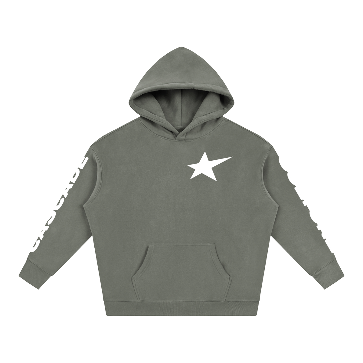 Cascade Culture Star Oversize Fleeced Hoodie