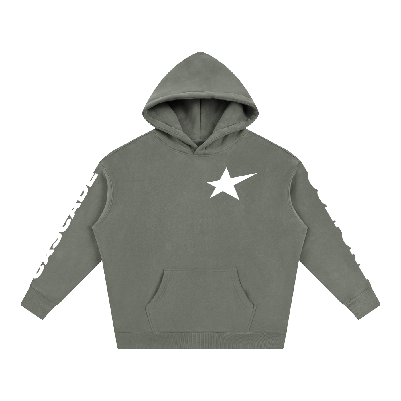Cascade Culture Star Oversize Fleeced Hoodie
