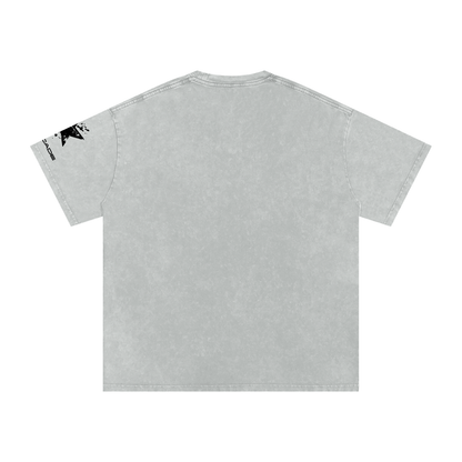 Washed Oversized Cascade Bite T-Shirt