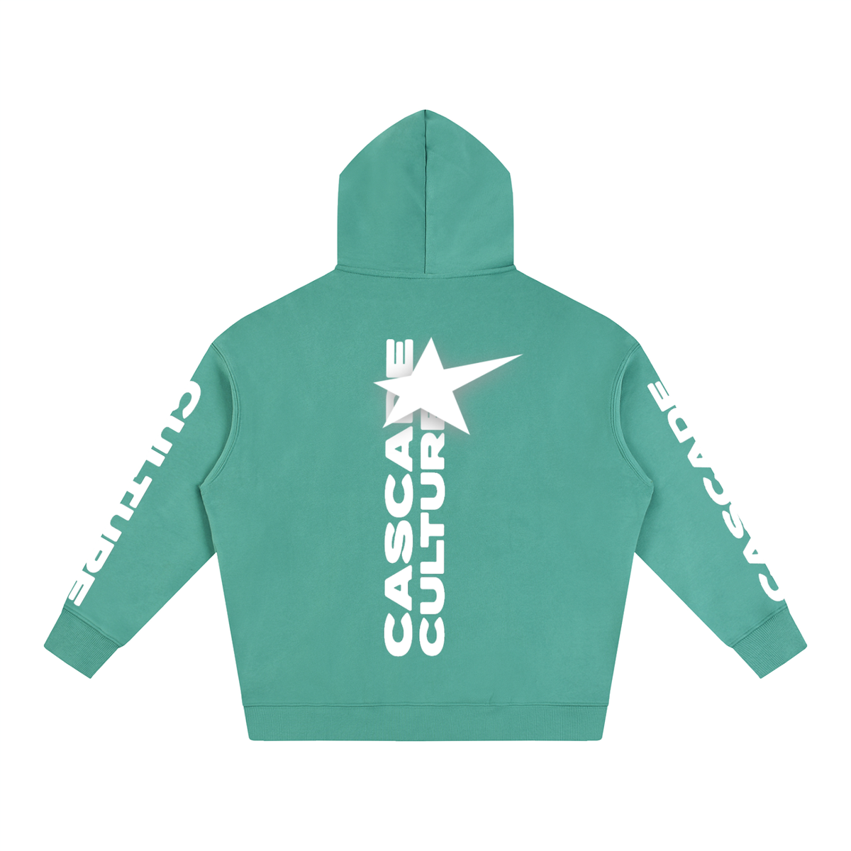 Cascade Culture Star Oversize Fleeced Hoodie