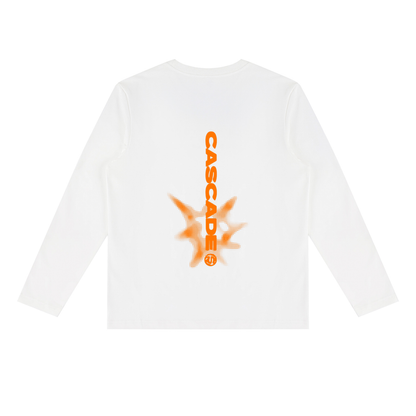Ivory and Pumpkin - Long Sleeve