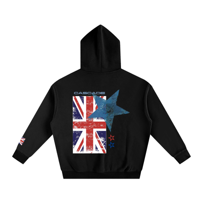 Oversize Cascade UK Fleeced Hoodie