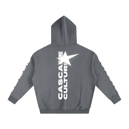 Oversize Cascade Culture Fleeced Hoodie