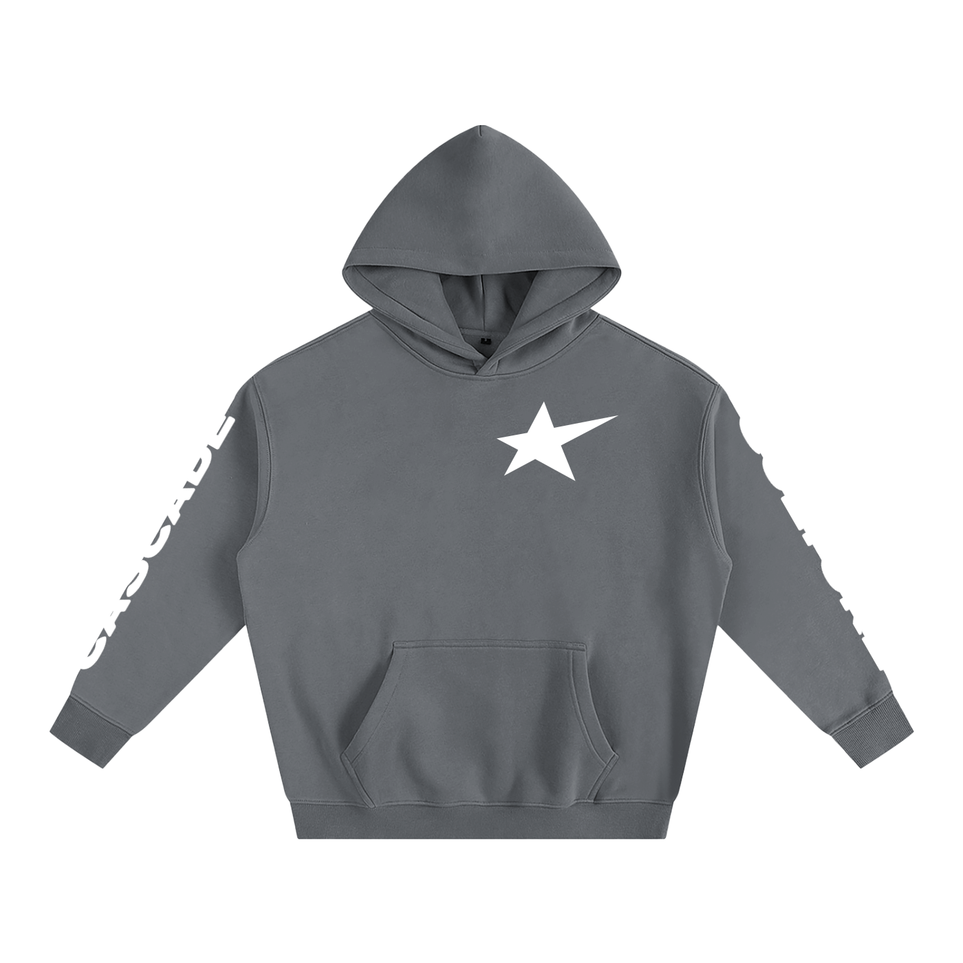 Oversize Cascade Culture Fleeced Hoodie