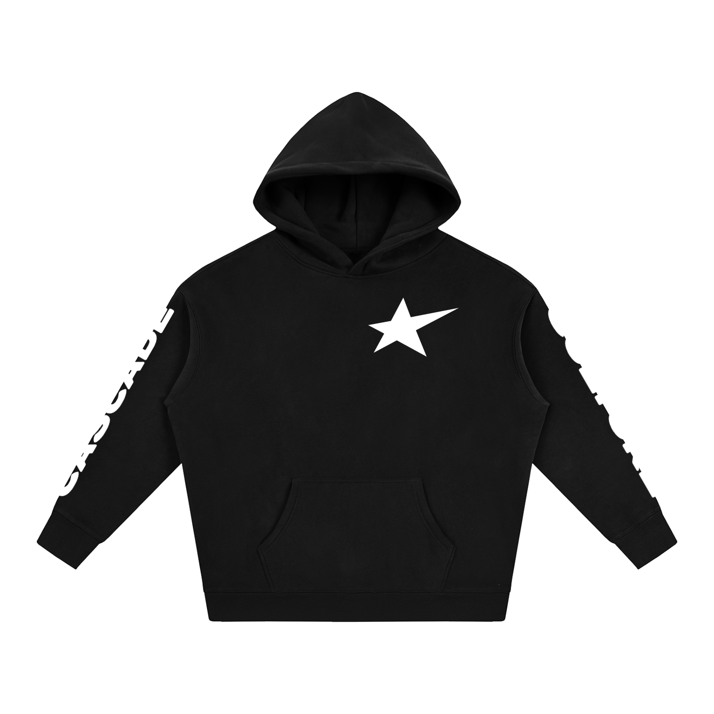 Cascade Culture Star Oversize Fleeced Hoodie