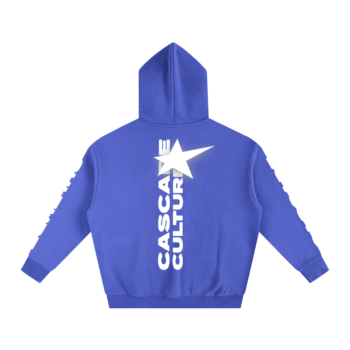 Oversize Cascade Culture Fleeced Hoodie
