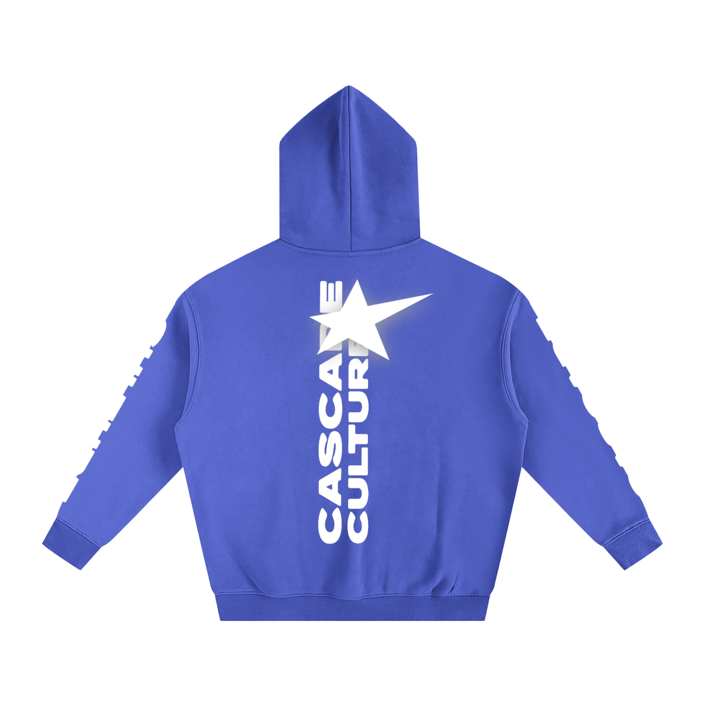 Oversize Cascade Culture Fleeced Hoodie