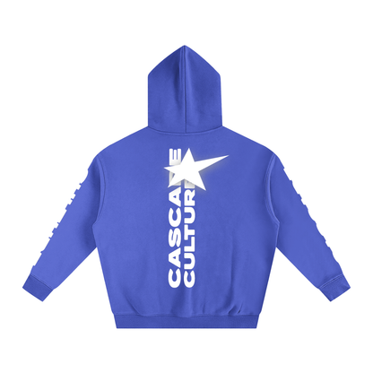 Oversize Cascade Culture Fleeced Hoodie
