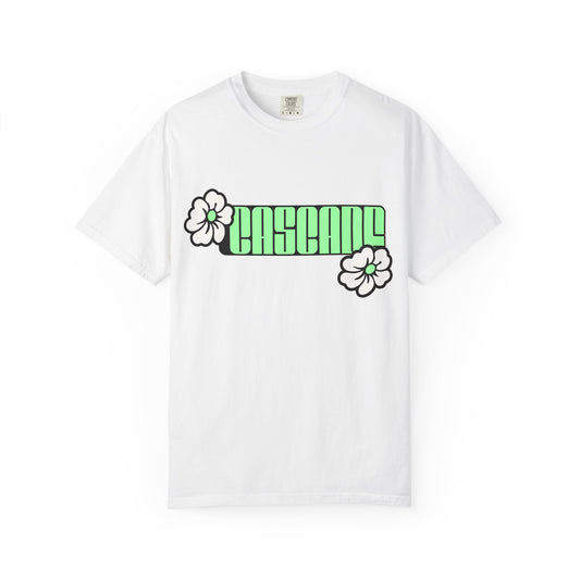 Retro Floral "CASCADE" Graphic Tee