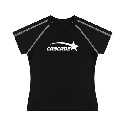 Women's Stitch Raglan Cascade T-Shirt