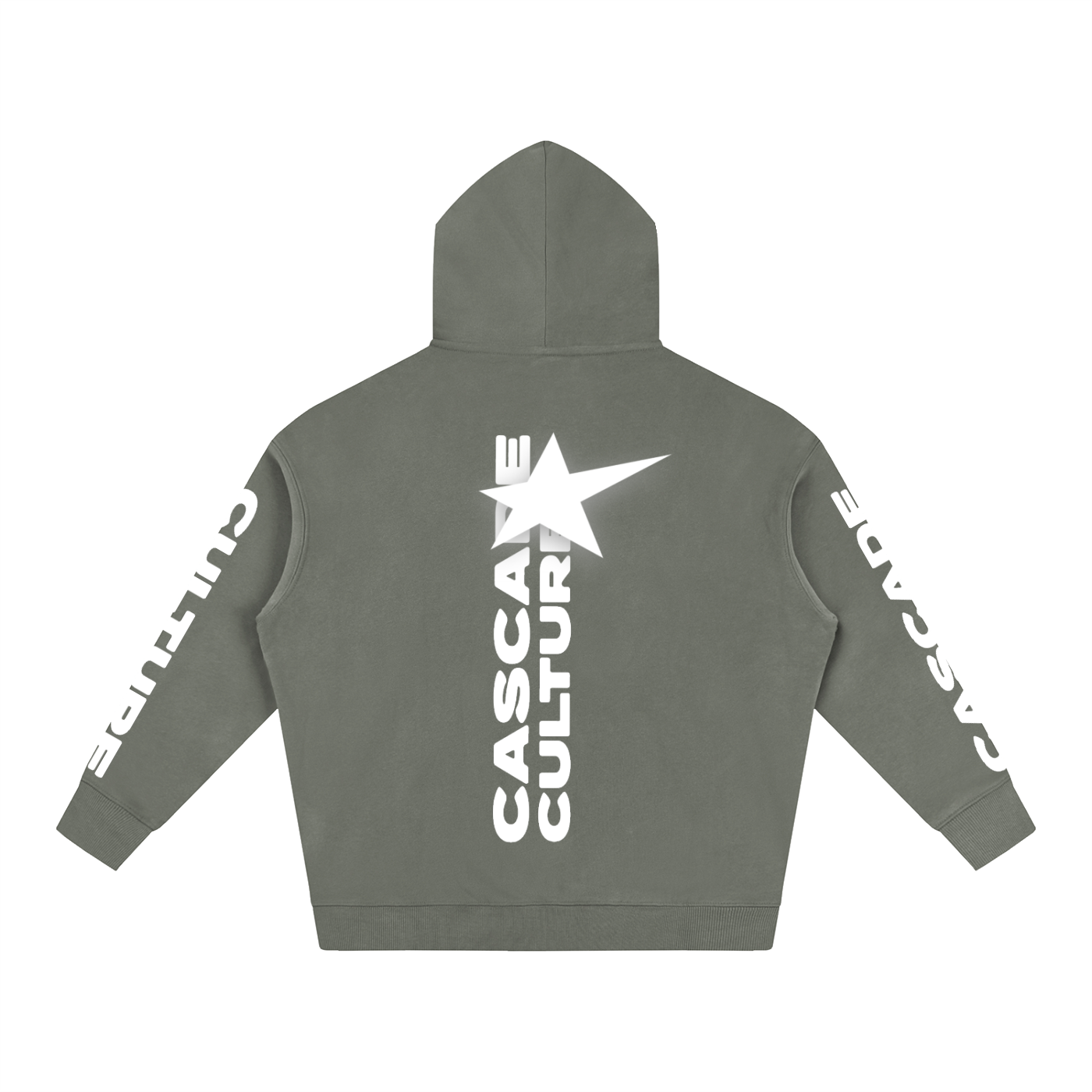 Cascade Culture Star Oversize Fleeced Hoodie