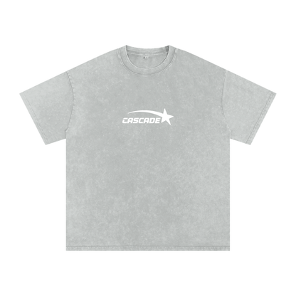 Snow Washed Cascade Logo Tee