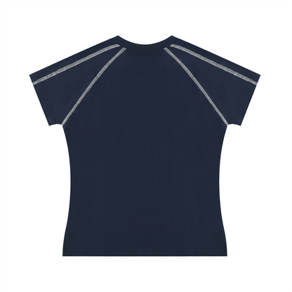 Women's Stitch Raglan Cascade T-Shirt