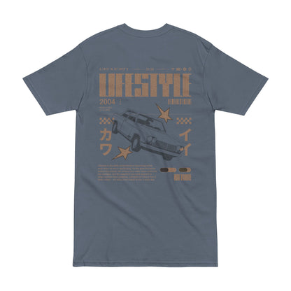 Retro Drift Car Brown Tee — Unisex Cotton Graphic Tee