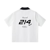 Collared Striped Cascade Soccer Jersey