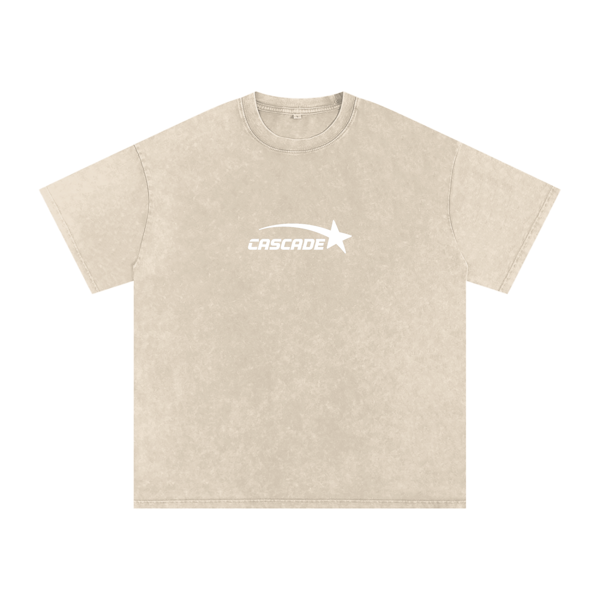 Snow Washed Cascade Logo Tee