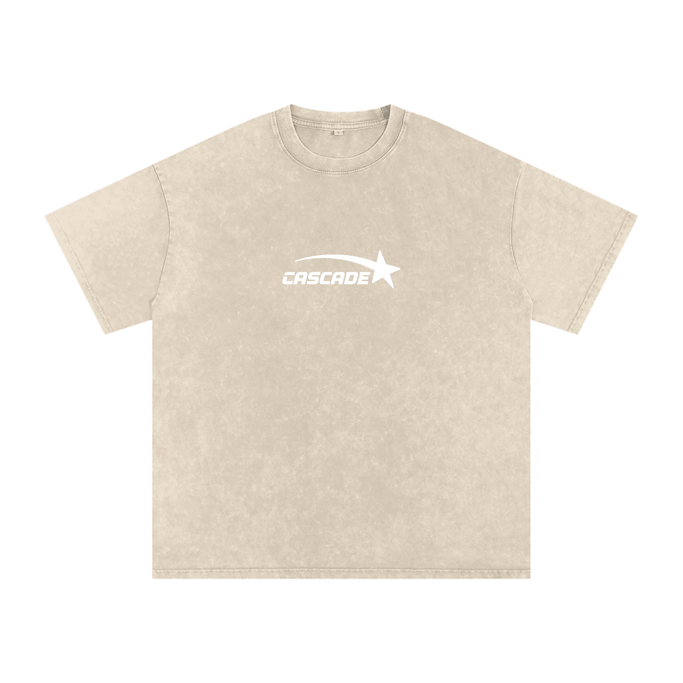 Snow Washed Cascade Logo Tee