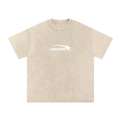 Snow Washed Cascade Logo Tee