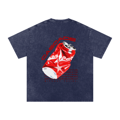 Washed Oversized Cascade Soda Can T-Shirt