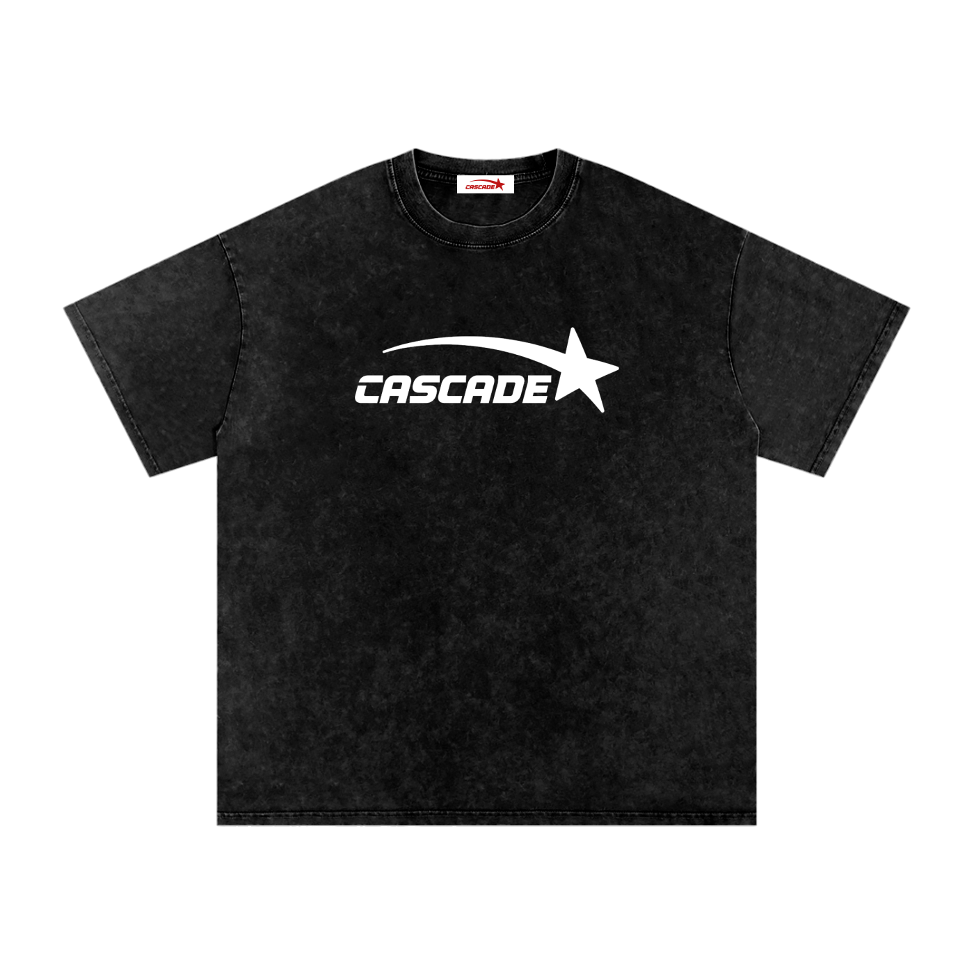 Snow Washed Cascade Logo Tee