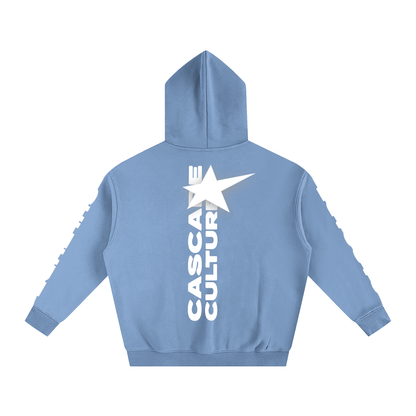 Oversize Cascade Culture Fleeced Hoodie