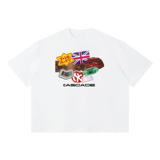 Sticker Collage T-Shirt Unisex
