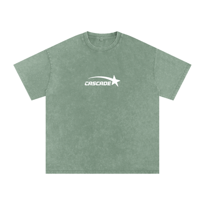 Snow Washed Cascade Logo Tee