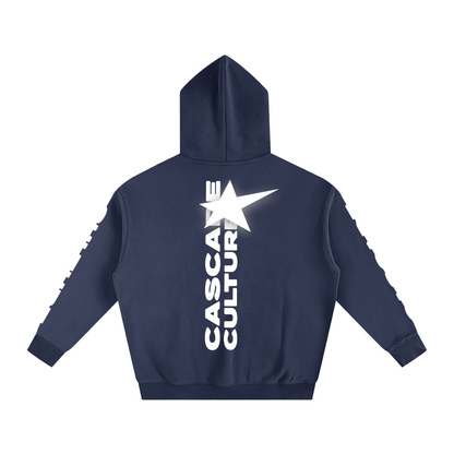 Oversize Cascade Culture Fleeced Hoodie