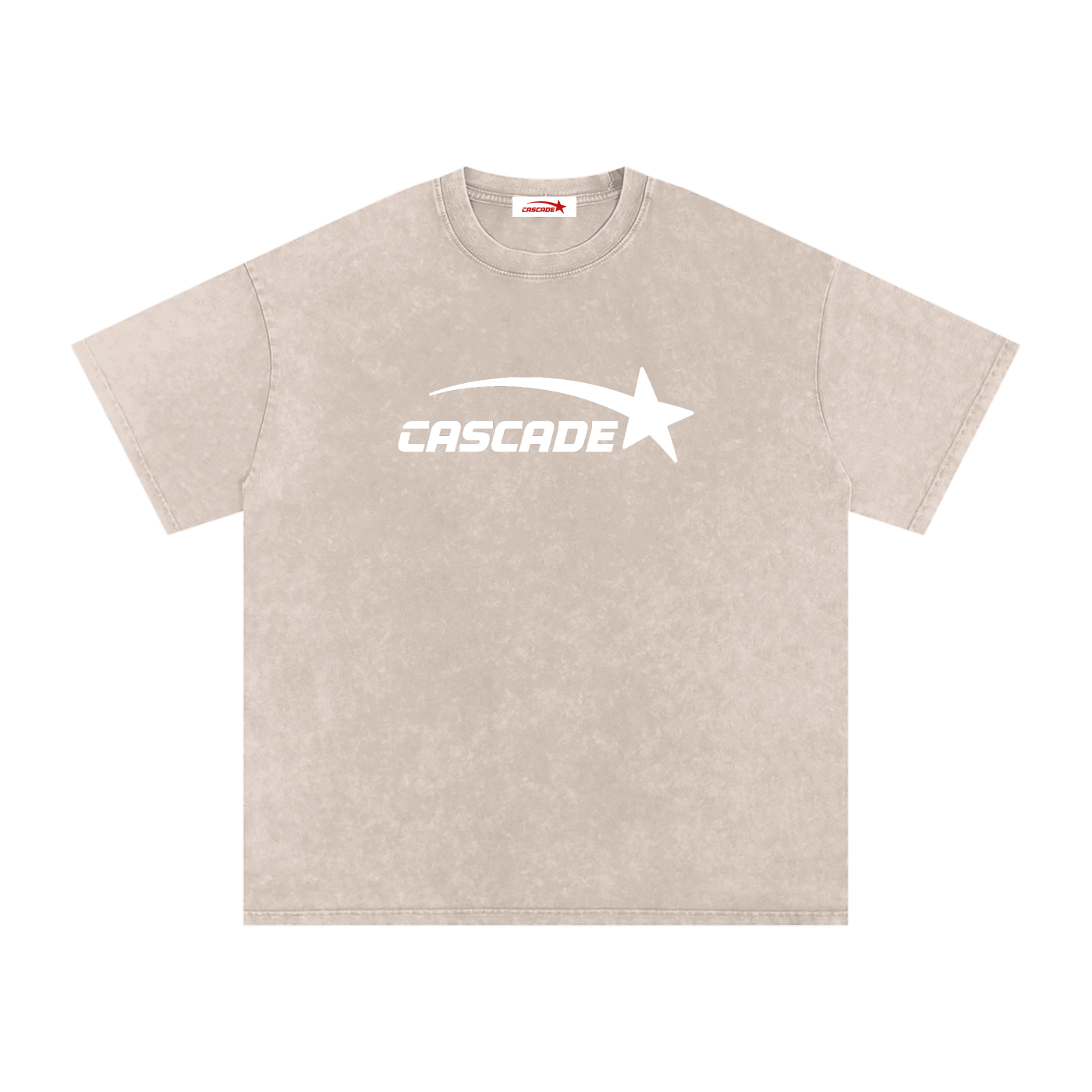 Snow Washed Cascade Logo Tee