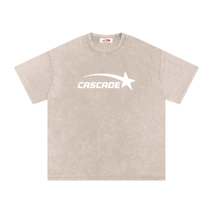 Snow Washed Cascade Logo Tee