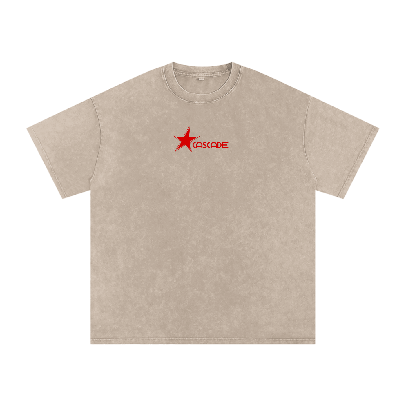 Washed Oversized Cascade Soda Can T-Shirt