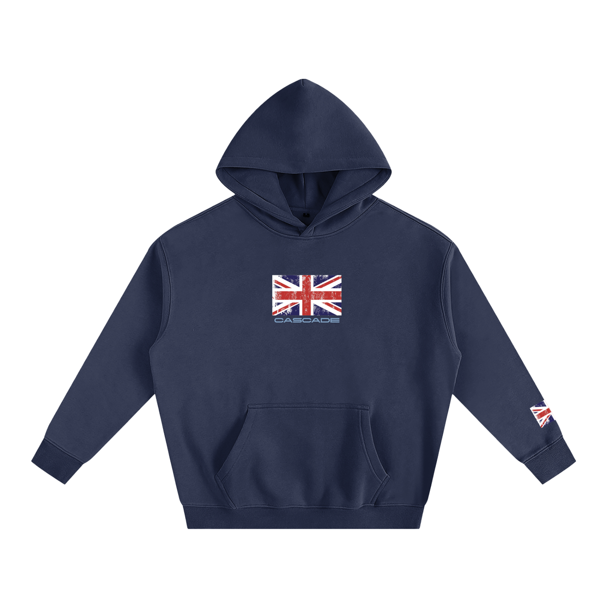 Oversize Cascade UK Fleeced Hoodie