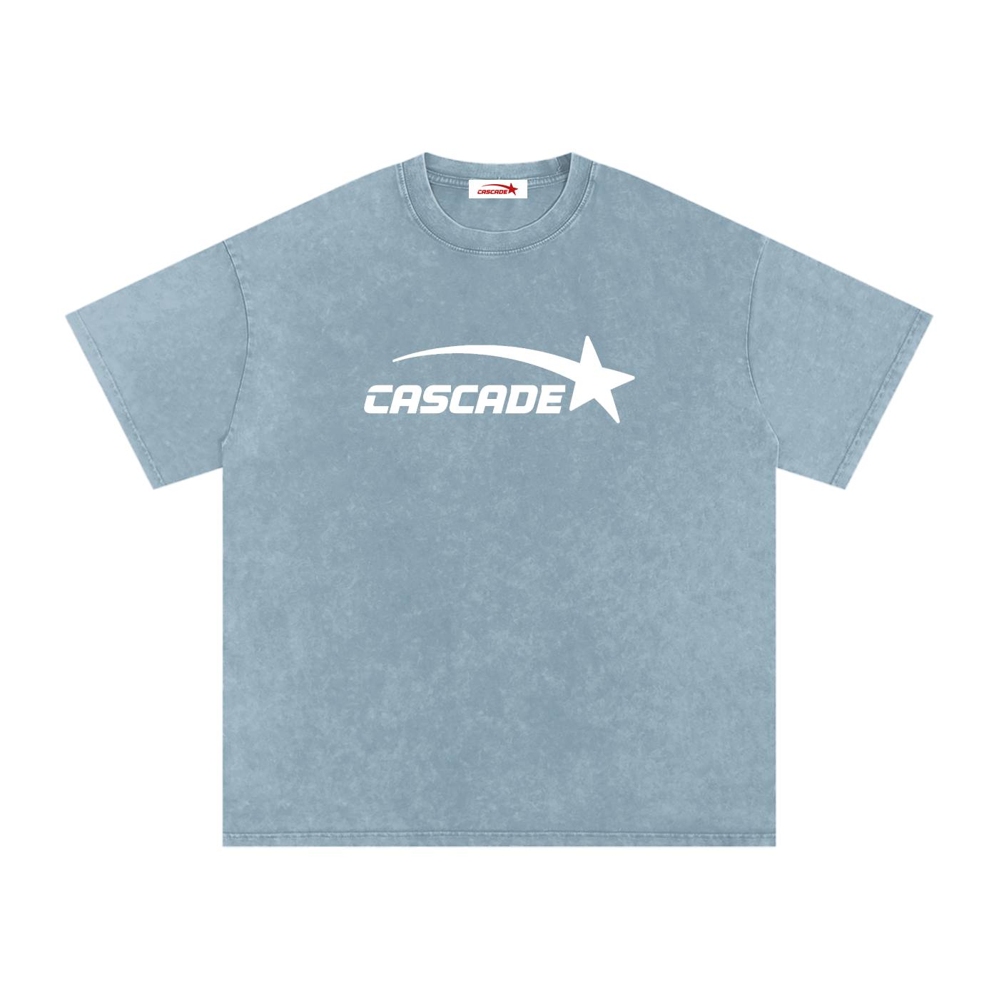 Snow Washed Cascade Logo Tee
