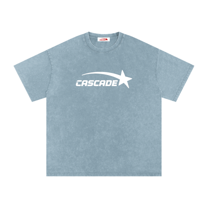 Snow Washed Cascade Logo Tee