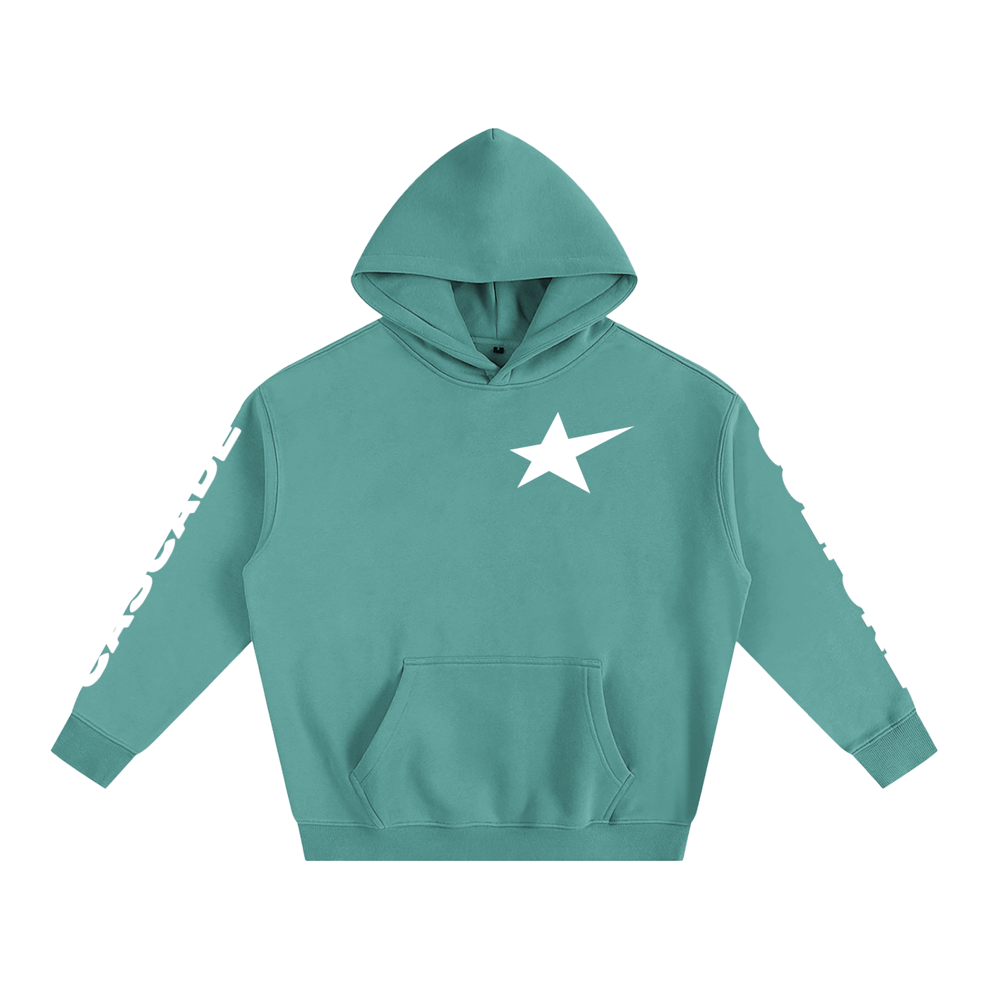 Oversize Cascade Culture Fleeced Hoodie