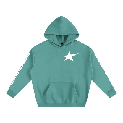 Oversize Cascade Culture Fleeced Hoodie
