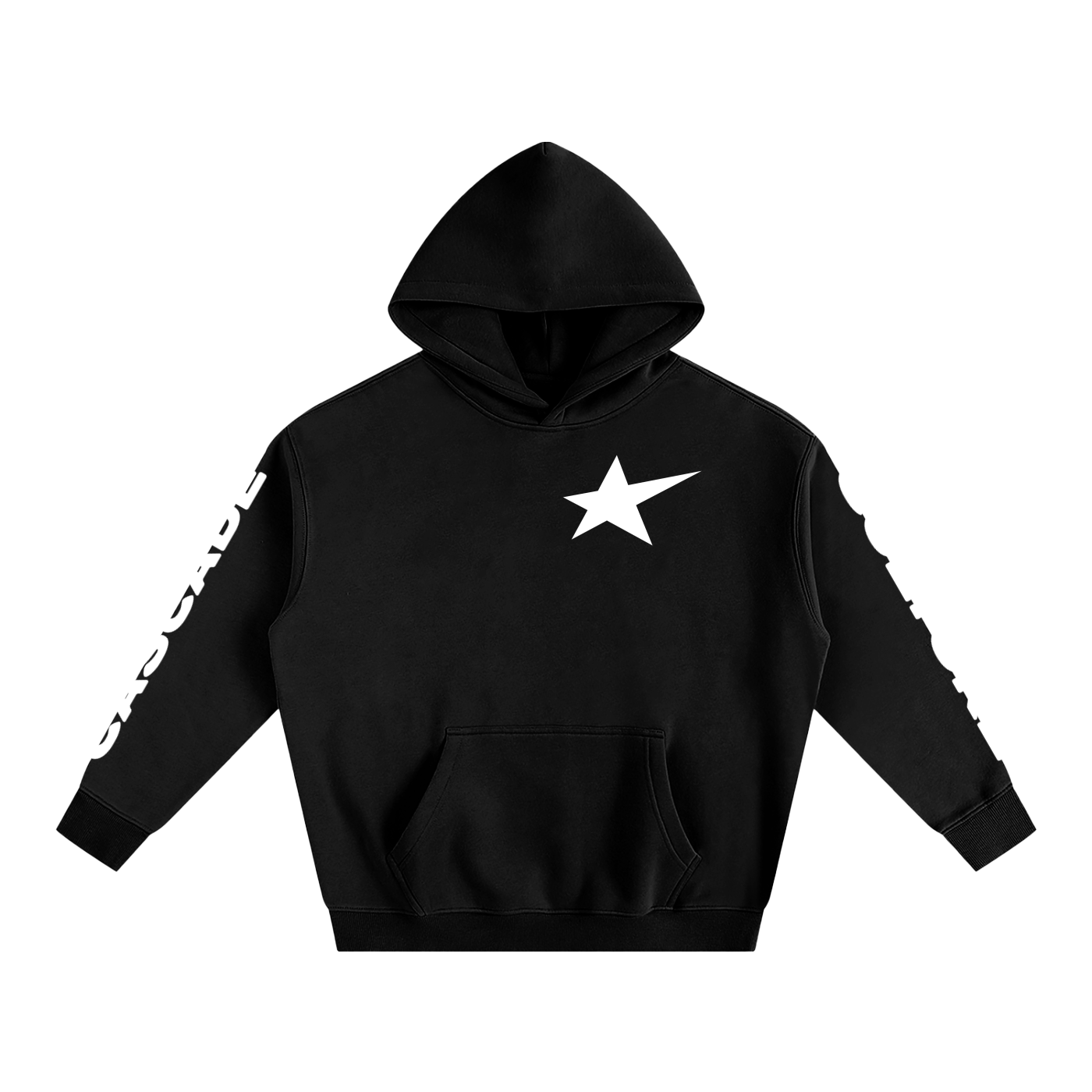 Oversize Cascade Culture Fleeced Hoodie